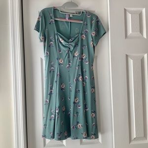 EUC Green Mini Dress
